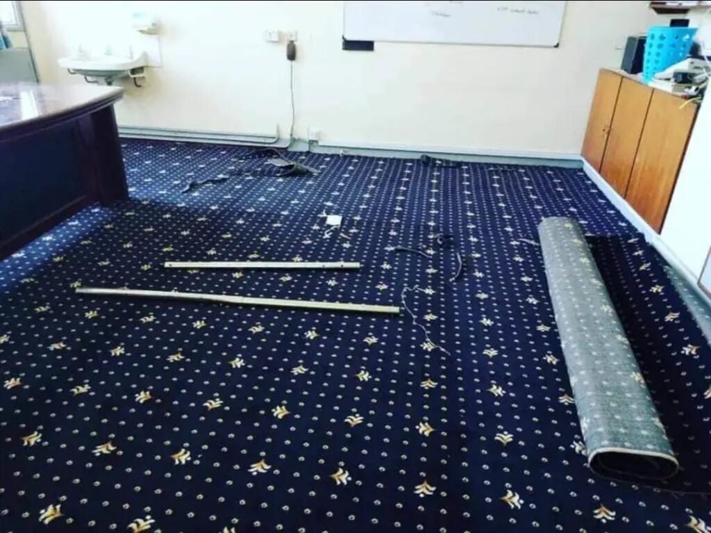 Interior design in Nairobi showing Wall to wall Installation