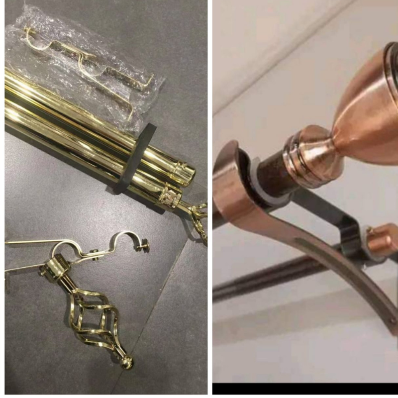 Adjustable vs Jua Kali curtain Rods in Kenya