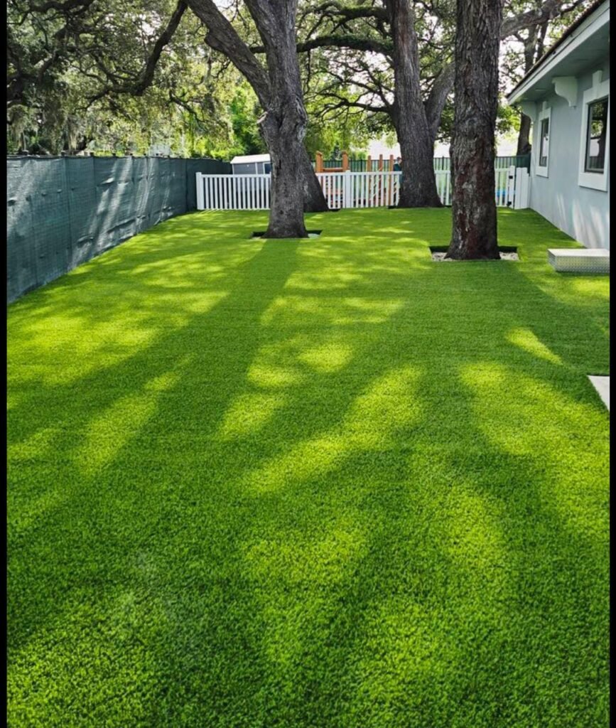Artificial grass in Kenya installation by Chesney Décor Ltd